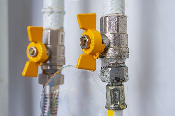 Natural Gas Line Installation in Green Valley